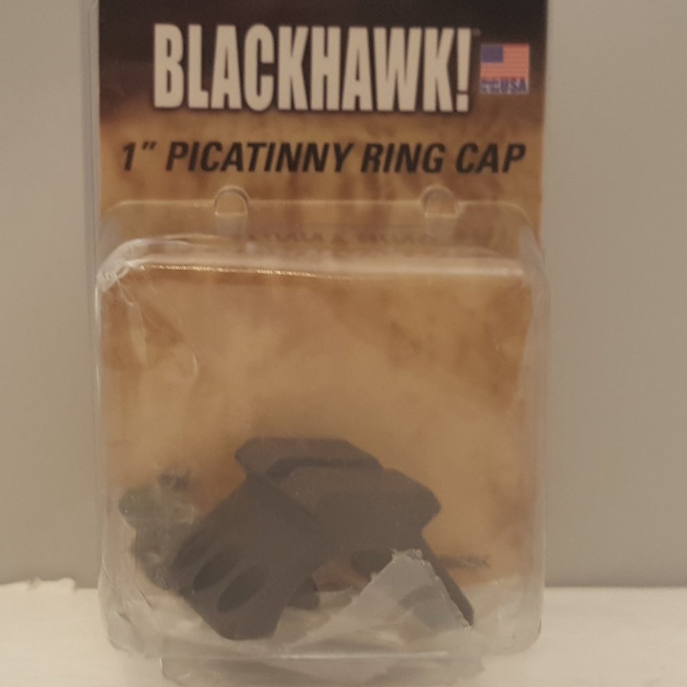 BLACKHAWK 1" Picatinny Ring Cap & Screws TAC RING CAP w PICT RAIL 71TR00BK